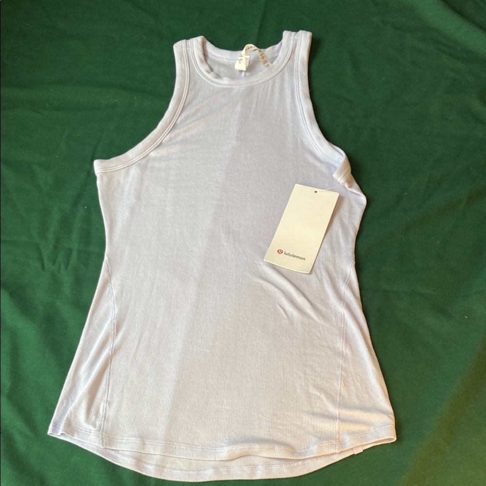 lululemon athletica light purple Tank Top